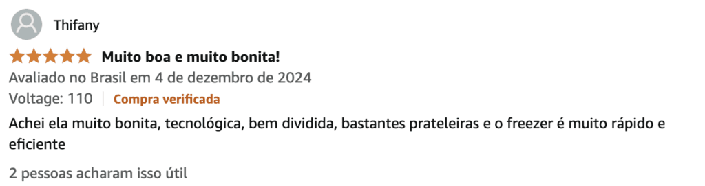 review positivo